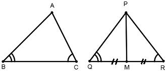 Triangles mcq question image